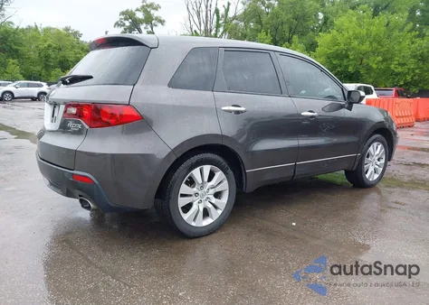 2010 Acura Rdx из США, поврежденный, VIN 5J8TB1H20AA003738